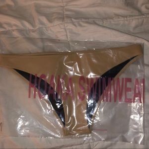 hoaka swimwear “ally nude” cheeky bottoms